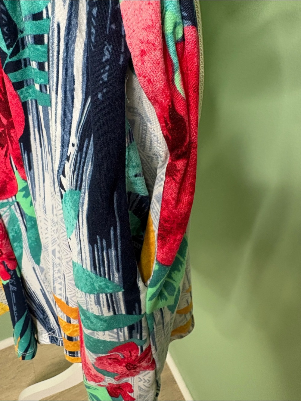 Floral Off-Shoulder Romper in Multi - Picture 6 of 10